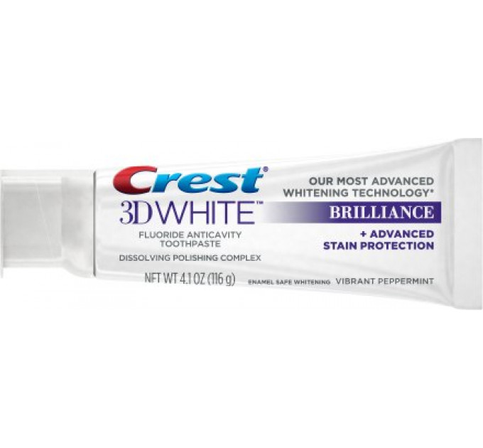 Crest 3D White Brilliance Vibrant Peppermint - Зубная паста
